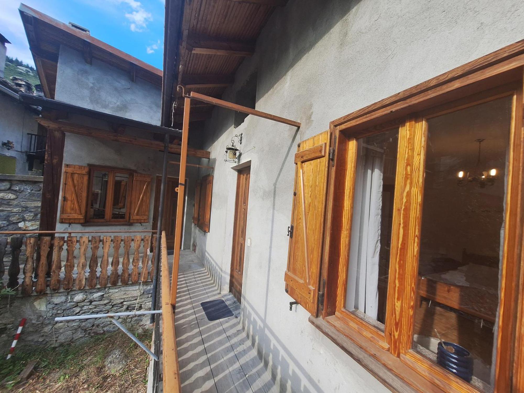 Ferienwohnung La Casa Del Gigante Frassino Acceglio Exterior foto